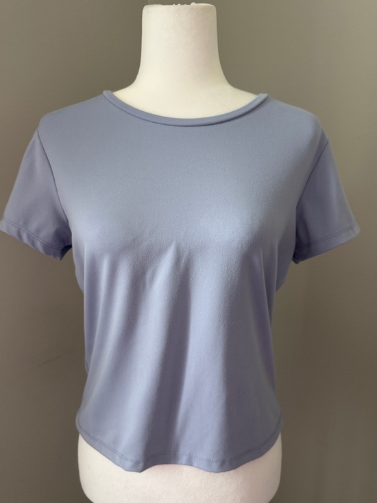 Womens Baby Tee Light Blue Size Medium - Picture 8 of 8